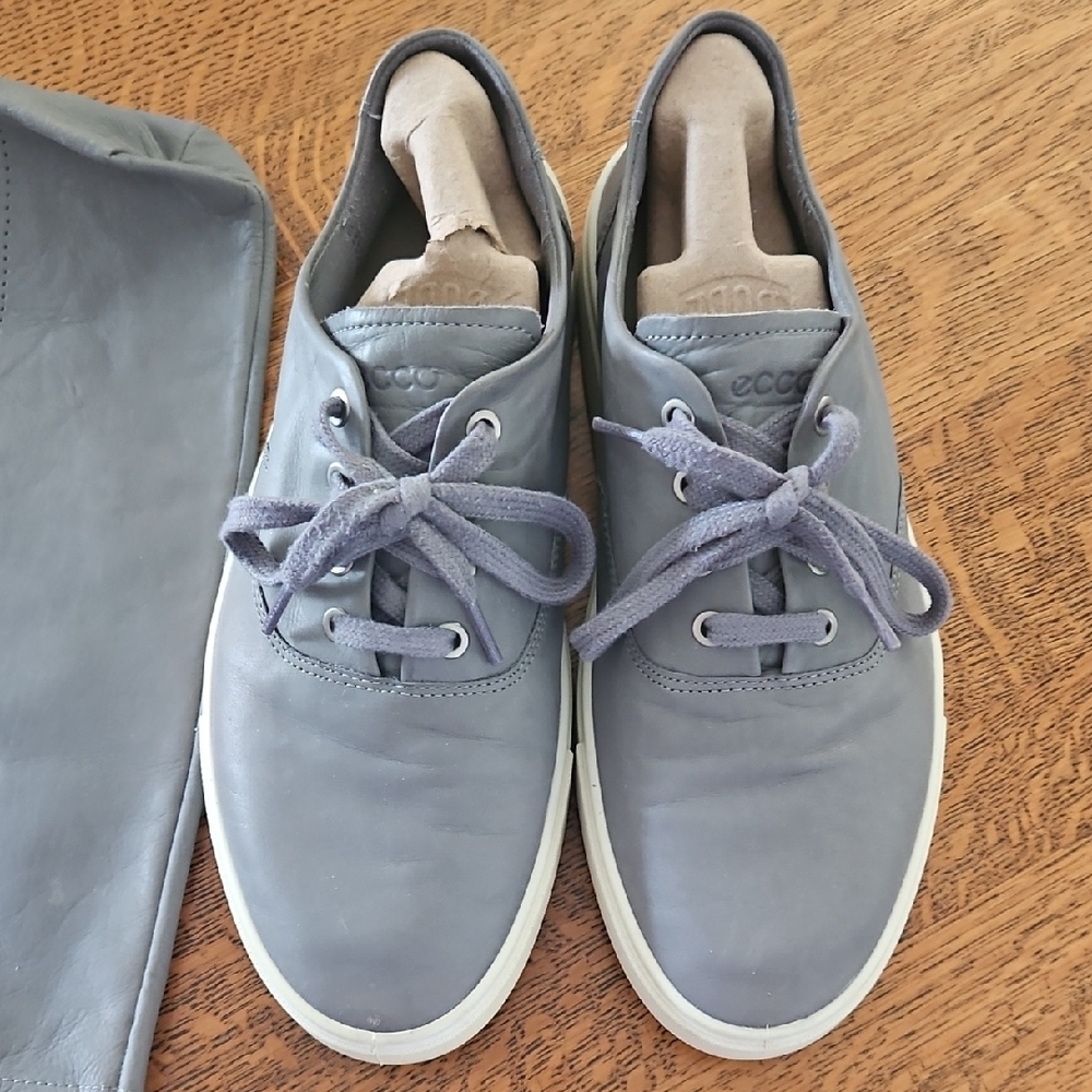ECCO Men's Gray Casual Shoes Loafer Sz 8